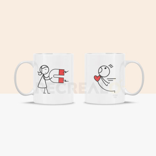 Tazas de parejas. Atracción de amor. Regalos personalizados y creativos en Cusco