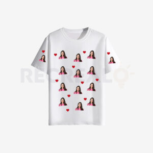 Personaliza tu polo con el rostro de tu pareja. Polo personalizado para enamorados en Cusco